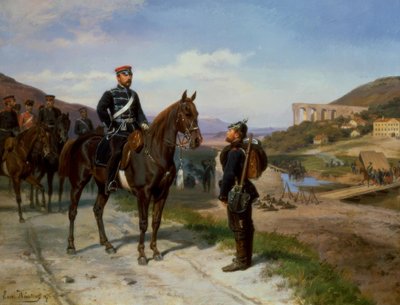 Tapaaminen Preussin prinssi Friedrich Karlin kanssa tekijältä Emil Hünten