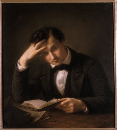 Nuori opiskelija, 1858 tekijältä Emil Jacobs