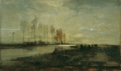 Thayalla lähellä Lundenburg II:ta tekijältä Emil Jakob Schindler