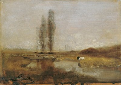 Moorland lähellä Lundenburgia tekijältä Emil Jakob Schindler