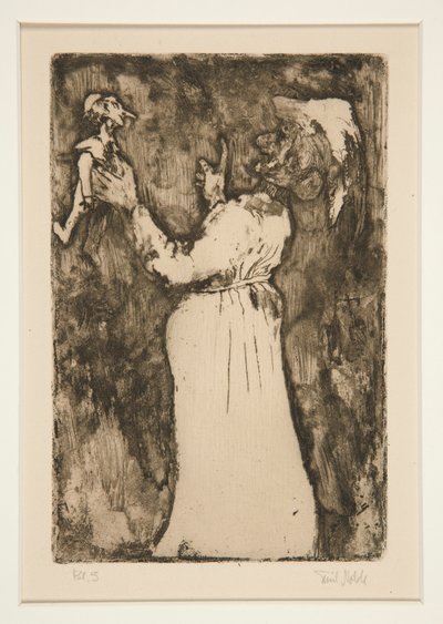 The Little Puppet, placa 7 de Fantasies (Fantasy)finlandès tekijältä Emil Nolde