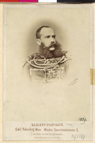 Itävallan keisari Franz Joseph I tekijältä Emil Rabending