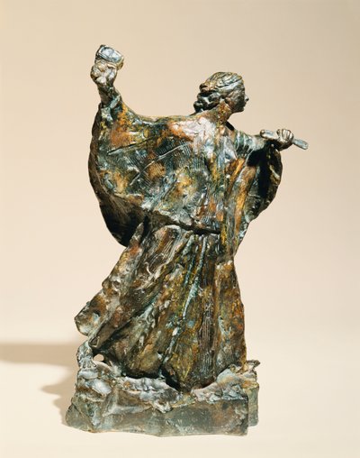 Kuvanveistäjä työssä; Nainen kuvanveistäjä työssä, 1906 tekijältä Emile Antoine Bourdelle