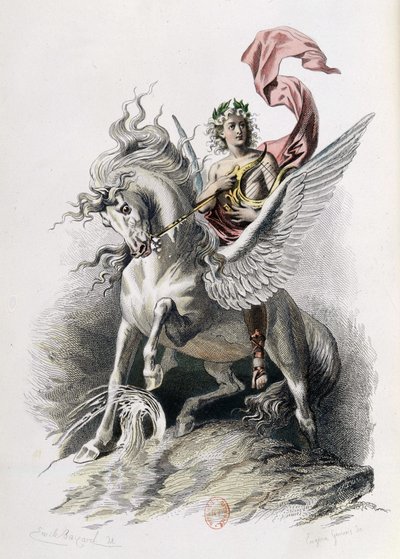 Nicolas Boileaun runollinen taide teoksissa. Kuva E. Bayard. Paris 1873, Laplace Sanchez ja Cie éditeurs (kaiverrus) tekijältä Emile Antoine Bayard