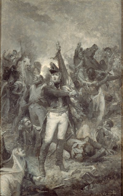 Pierre Cambronnen muotokuva 1770-1842, noin 1879. tekijältä Emile Antoine Bayard