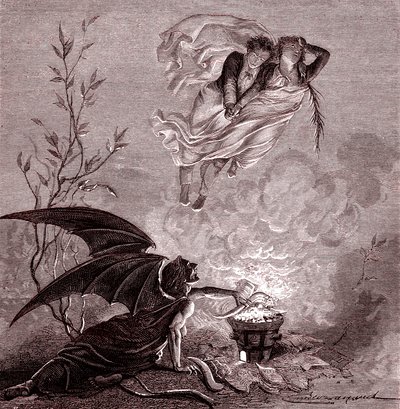 Itsemurha. 1834 (kaiverrus) tekijältä Emile Antoine Bayard
