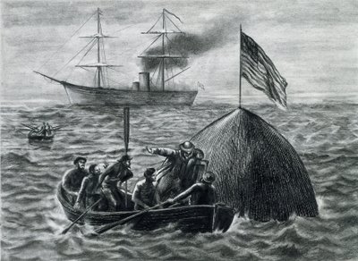 kuvitus romaanille "Maasta kuuhun" tekijältä Emile Antoine Bayard