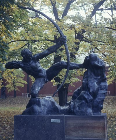 Hercules the Archer, 1909 (pronssi) tekijältä Emile Antoine Bourdelle