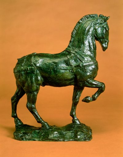 Hevonen ilman satulaa; Cheval sans Selle, n. 1915 tekijältä Emile Antoine Bourdelle