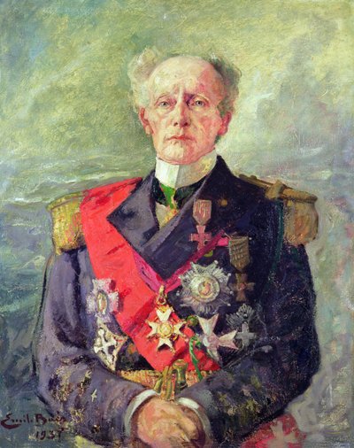 Emile Paul Guépratte (1856 - 1939), vara-amiraali. tekijältä Emile Baes