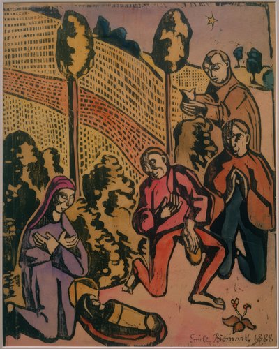 Paimenten palvonta tekijältä Emile Bernard