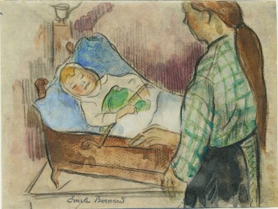 Nukkumaanmenoaika tekijältä Emile Bernard