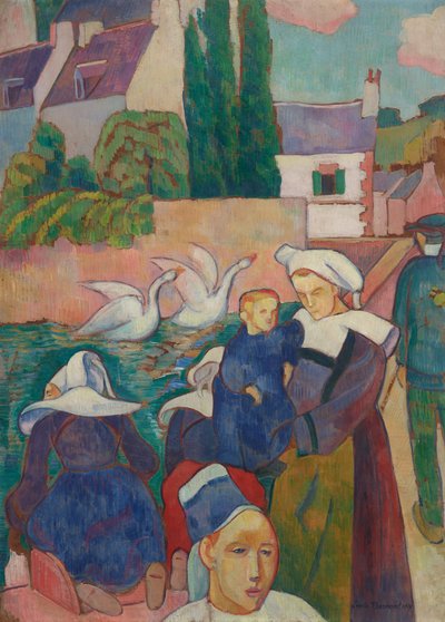 Pont-Avenin silta tekijältä Emile Bernard