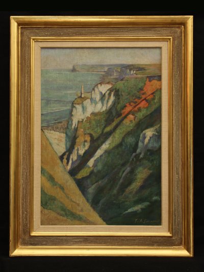 Rannikkokohtaus, noin 1925 tekijältä Emile Bernard
