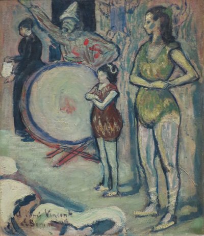 Emile Bernardin "Saltimbanques", 1887. tekijältä Emile Bernard