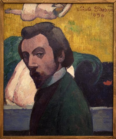 Omakuva. Emile Bernardin (1868-1941) maalaus. Öljy kankaalle tekijältä Emile Bernard