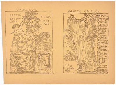 Pyhä Luukas tekijältä Emile Bernard