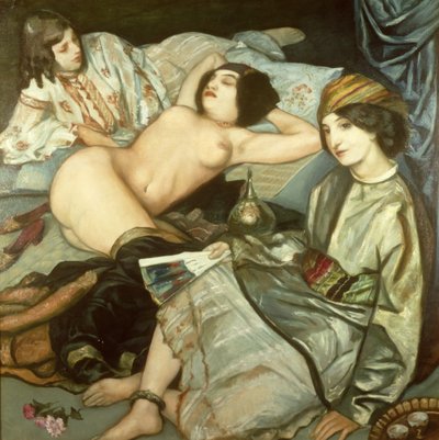 Huonekalut ja erilaiset esineet 1100- ja 1300-luvuilta tekijältä Emile Bernard