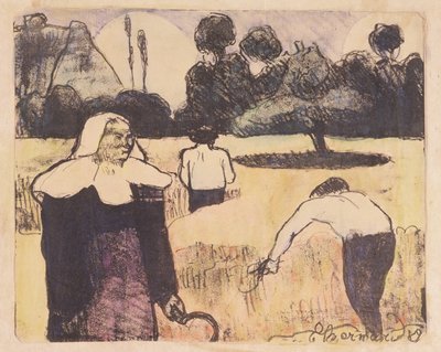 Harvester, sarjasta "Les Brettoneries" tekijältä Emile Bernard