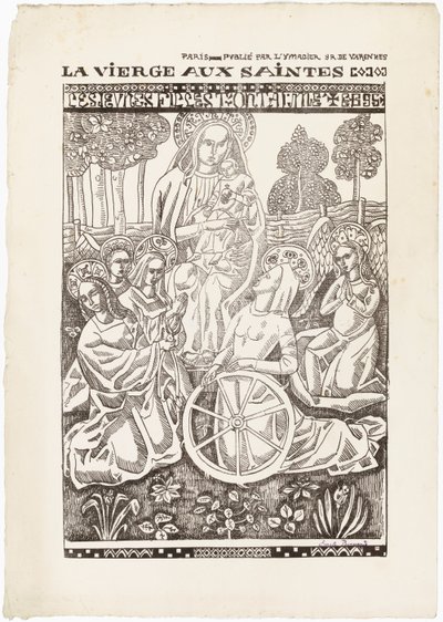 Pyhät neitsyet tekijältä Emile Bernard