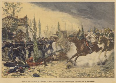 Dragoons Gravelottessa tekijältä Emile Brisset