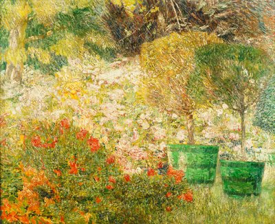 Puutarhani kulma; Puutarhani kulma, 1901 tekijältä Emile Claus