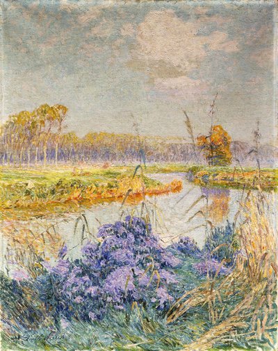 La Lys - De Leie, syntynyt 1902 tekijältä Emile Claus