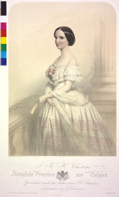 Belgian kuninkaallinen prinsessa I K. H. Charlotte tekijältä Emile Desmaisons