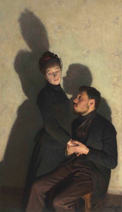 Cast Shadows, 1891. tekijältä Emile Friant