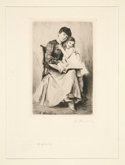 Ensi-ilta etydejä tekijältä Emile Friant