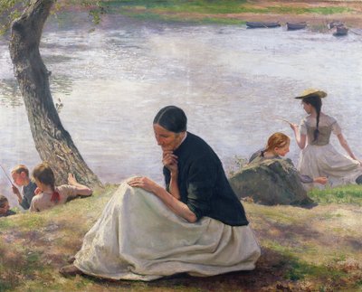 Matkamuisto, 1891 tekijältä Emile Friant