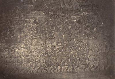 Bareljeef Pagodin suuressa galleriassa, 1866. tekijältä Emile Gsell