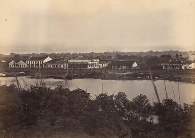 Näkymä Saigonin arkista nro 2, 1866. tekijältä Emile Gsell