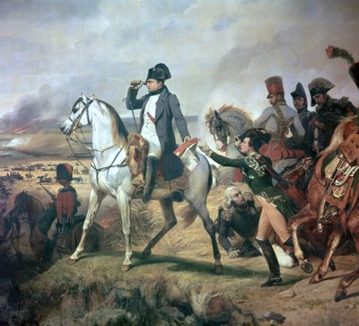 Napoleon Wagramin taistelussa 1800-luvulla. tekijältä Emile Jean Horace Vernet