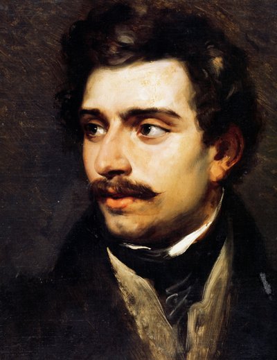 Federico Riccin muotokuva (Napoli tekijältä Emile Jean Horace Vernet