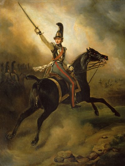 Friedrich Heinrichin (1584-1647) muotokuva 1830 tekijältä Emile Jean Horace Vernet