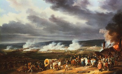 Jemappesin taistelu, 1792, 1821. tekijältä Emile Jean Horace Vernet