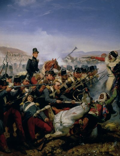 Somahin taistelu, 1839 tekijältä Emile Jean Horace Vernet