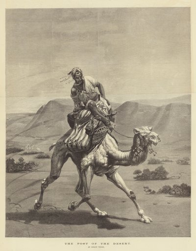 Aavikon posti tekijältä Emile Jean Horace Vernet