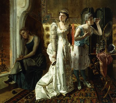 Cinderella ja hänen pahat sisarensa, 1892 tekijältä Emile Meyer