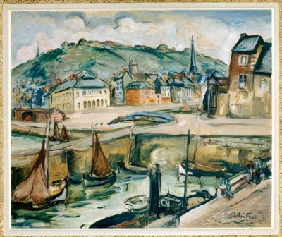 Honfleur tekijältä Emile Othon Friesz