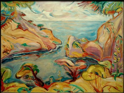 Calanque du Mugel La Ciotatissa tekijältä Emile Othon Friesz