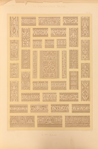 Ahmed-ibn-Toulounin moskeija, 1885 tekijältä Emile Prisse dAvennes