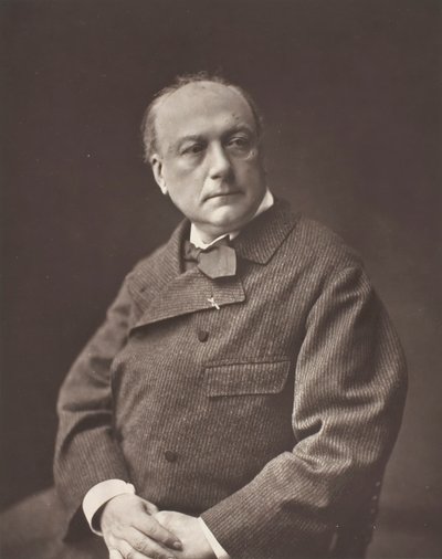 Théodore de Banville, [ranskalainen runoilija ja kirjailija], n. 1876. tekijältä Emile Tourtin