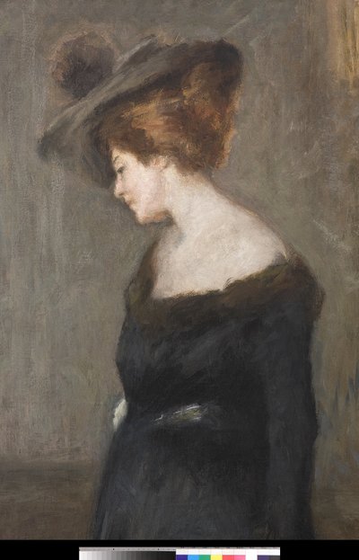 Naisen muotokuva, 1903 (numero 3496727) tekijältä Emilio Gola