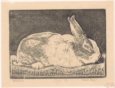 Kani tekijältä Emilius Wilhelmus Dehé (signed by artist)