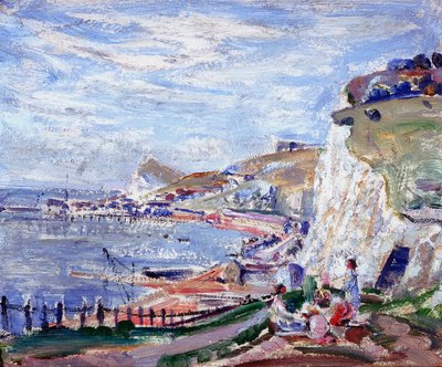 Dover Cliffs (öljy aluksella) tekijältä Emily Beatrice Bland