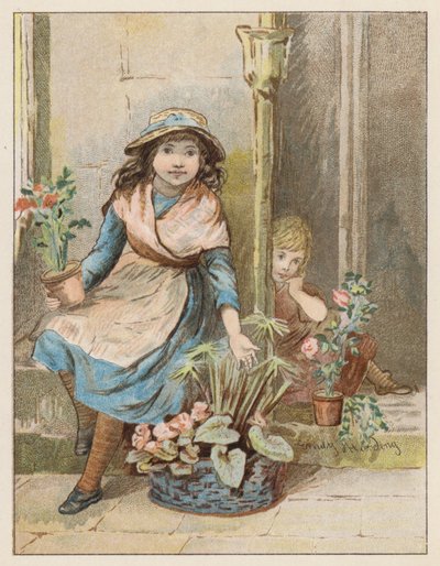 Kuka ostaa? (väri litho) tekijältä Emily Harding