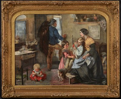 Presentiments (öljy kankaalle) tekijältä Emily Mary Osborn