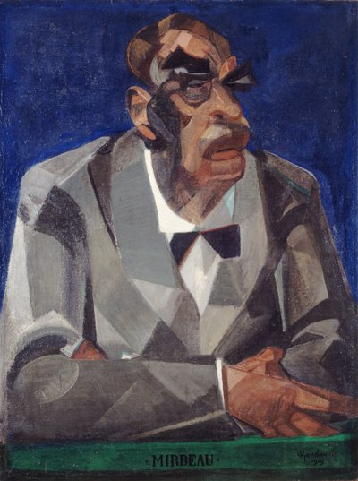 Octave Mirbeau 1848-1917, 1919. tekijältä Emmanuel Gondouin